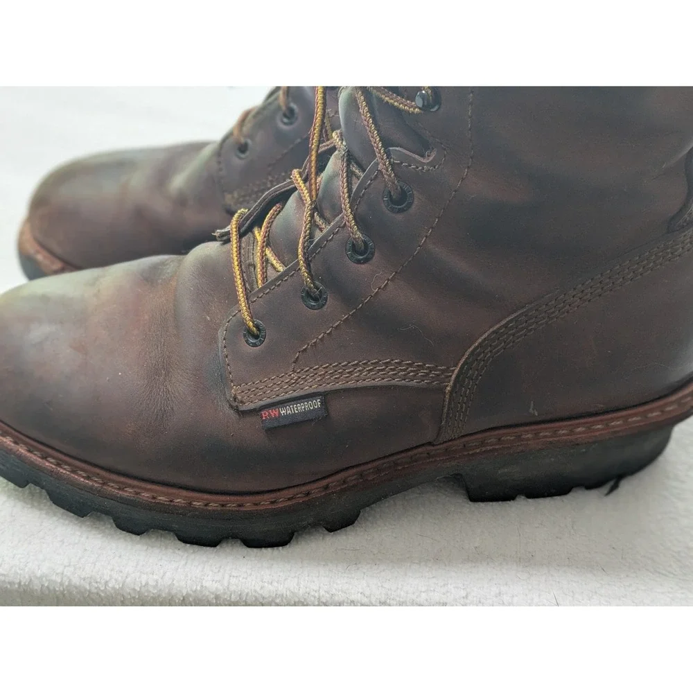 Red Wing Loggermax Boots 4417 Mens 11.5 D Insulated Waterproof Safety Steel Toe